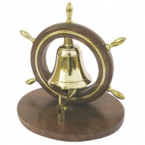 Desk bell in ship wheel