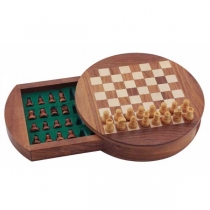 Šachy dřevěné magnetické