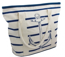 Shopping bag with anchor