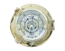 Barometer v lodnom okienku 14 cm