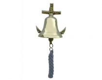Ship bell with an anchor 7.5 cm
