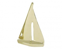Sailing yacht, brass
