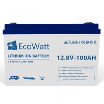 Lithiová baterie EcoWatt LiFePO4 12.8V 100Ah