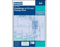 A4 Guadeloupe to St Lucia Passage Chart