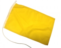 Vlajka - žlutá 20 x 30 cm