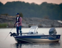 Linder Arkip 460 + Garmin Echomap 92sv hliníkový čln