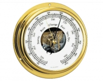 BARIGO - wall barometer, gold