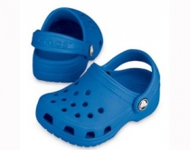 Crocs Kids Littles detské šľapky modré