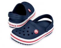 Crocs Crocband detské šľapky navy