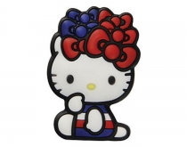 Decorative Hello Kitty button for Crocs shoes