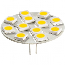 LED žiarovka G4 bočný konektor O 30 mm