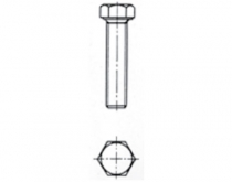 Skrutka 8 x 30 mm 2 ks - nerez