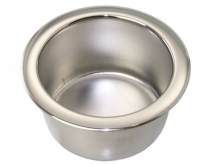 Stainless steel mug and drink holder