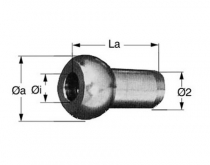 Kulová svorka pro drát 2,5 mm