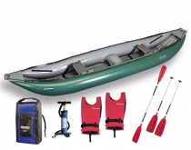 Gumotex Baraka inflantable canoe - pack