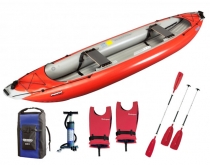 Gumotex Palava 400 inflatable canoe - pack