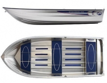Linder Sportsman 400 - hliníkový člun