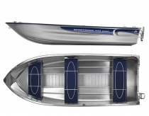 Linder Sportsman 445 Basic - hliníkový člun