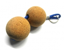 Keyring cork balls