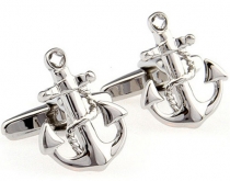 Cufflinks anchor with rope