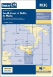 Mapa M36 SouthCoast of Sicilia to Malta