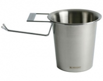 Champagne bucket with table support