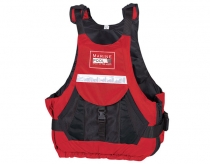 Marinepool Expedition Vest kanoe kajak červeno-čierna vesta