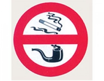 Nálepka - zákaz fajčiť