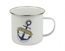 Mug with anchor - captain