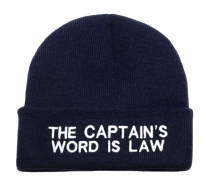 Kappe The Captain's word is the law