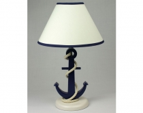 Fouled Anchor Lamps with Lampshades