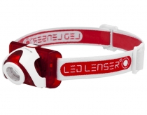 Čelovka Led Lenser SEO 5 - červená