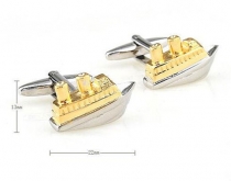 Steamer cufflinks