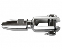 Šrobovací terminál s vidlicou (kužeľ) pre 6mm