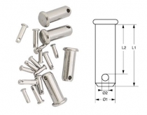 Clevis pins 5 x 11 mm - 2pcs