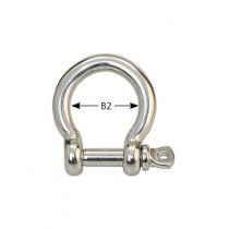 Strap shackles - Far-East-Import - stainless steel A4