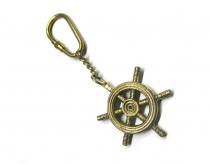 Rudder-shaped keyring