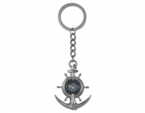 Keyring Anchor/Wheel with compass
