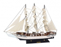 Model plachetnice Danmark 79 x 58 cm