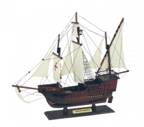 Model plachetnice Santa Maria - 45 x 38 cm