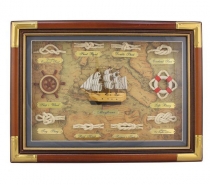 Obraz uzly 38 x 28 cm - Mayflower v strede