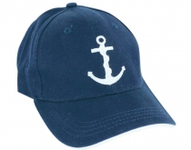Šiltovka - kotva, navy blue