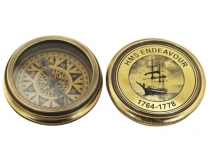 Kompas HMS Endeavour antique mosadz