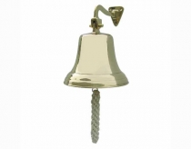 Lodní zvon s nástěnným držákem 17,5 cm