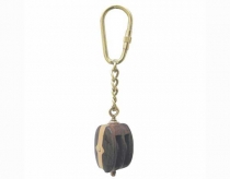 Keyring Pully double wood