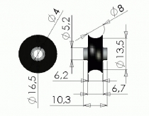 Roller Ball 7x13