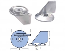 Zinková anóda pre lodné motory Suzuki 75 - 85 -90 HP