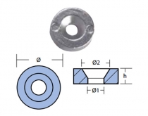 Hliníková anóda pre lodné motory Tohatsu 2,5 - 8 HP