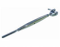 Terminál vidlice - metrický závit M6 pro ocelové lano 4 mm
