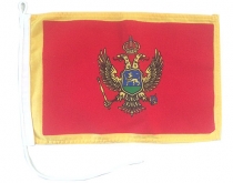 Vlajka - Čierna Hora 20 x 30 cm